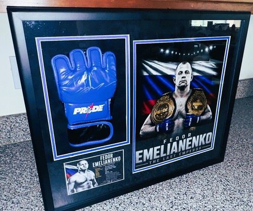 Fedor emelianenko signed pride - fedor,
